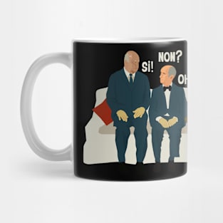 "Non ! - Si ! - Ohhh !" Revivez la Magie Comique avec Louis de Funès Mug